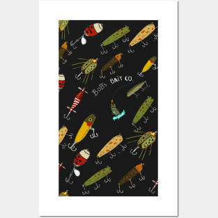 Vintage Fishing Lures Posters and Art